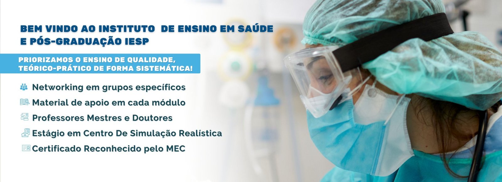 Banner Bem Vindo IESP